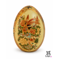 HUEVO DECORATIVO DE PORCELANA .