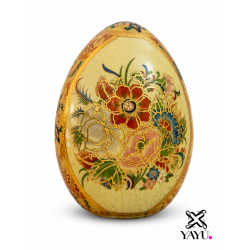 HUEVO DECORATIVO DE PORCELANA.